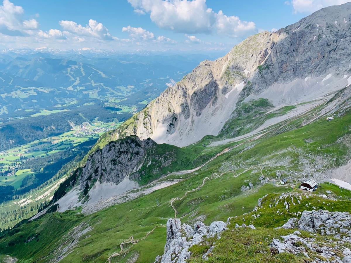 Bergkristallhaus Ramsau am Dachstein Bagian luar foto