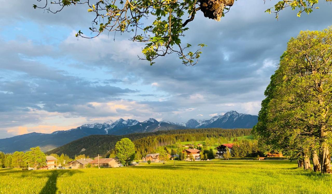 Bergkristallhaus Ramsau am Dachstein Bagian luar foto