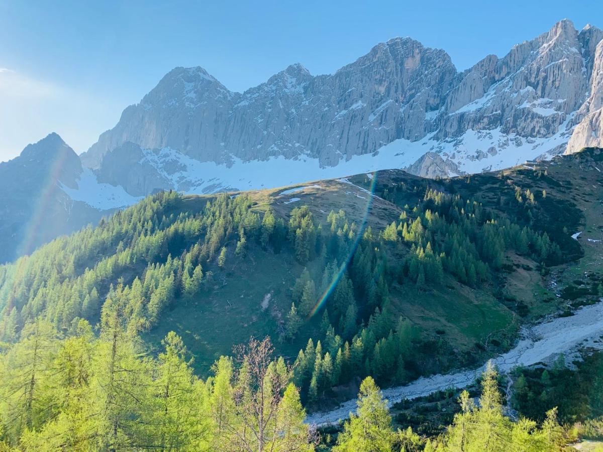 Bergkristallhaus Ramsau am Dachstein Bagian luar foto