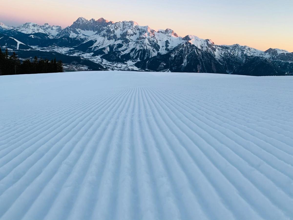 Bergkristallhaus Ramsau am Dachstein Bagian luar foto