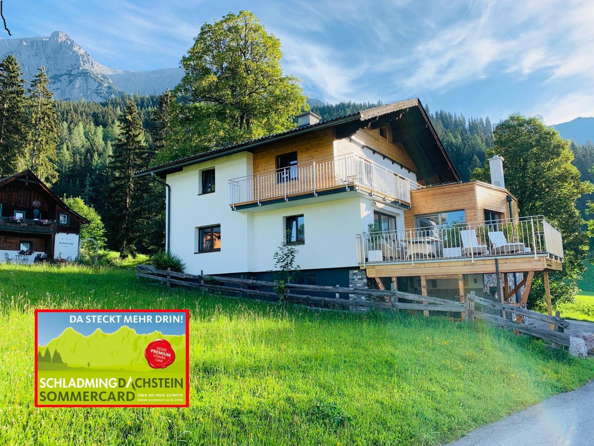 Bergkristallhaus Ramsau am Dachstein Bagian luar foto