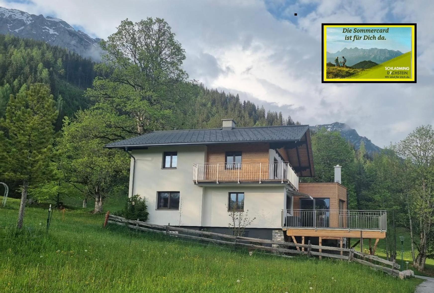 Bergkristallhaus Ramsau am Dachstein Bagian luar foto